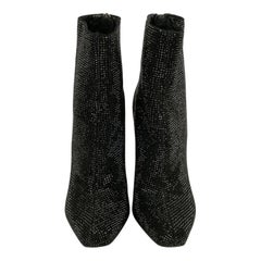 Christian Dior Leather Boots, Size 38