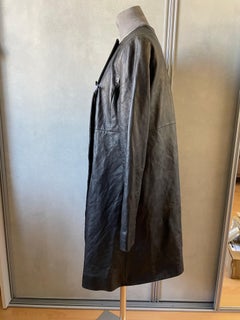 CHRISTIAN DIOR Leather coat