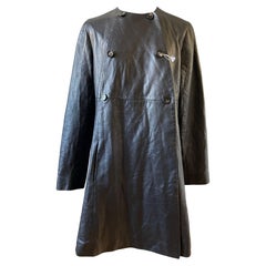 CHRISTIAN DIOR Leather coat