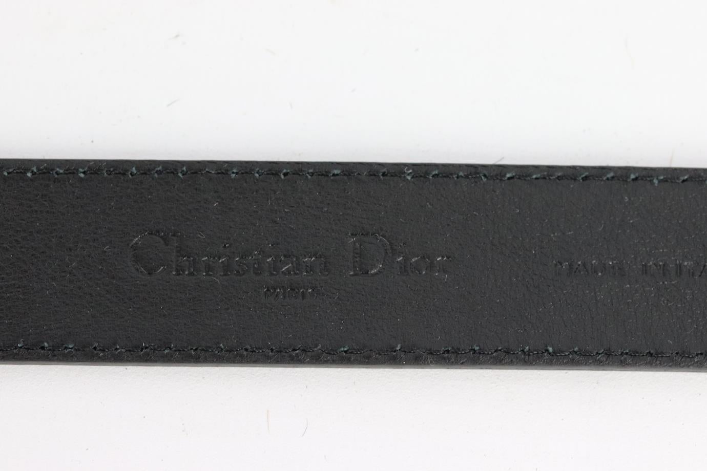 christian dior wide belt