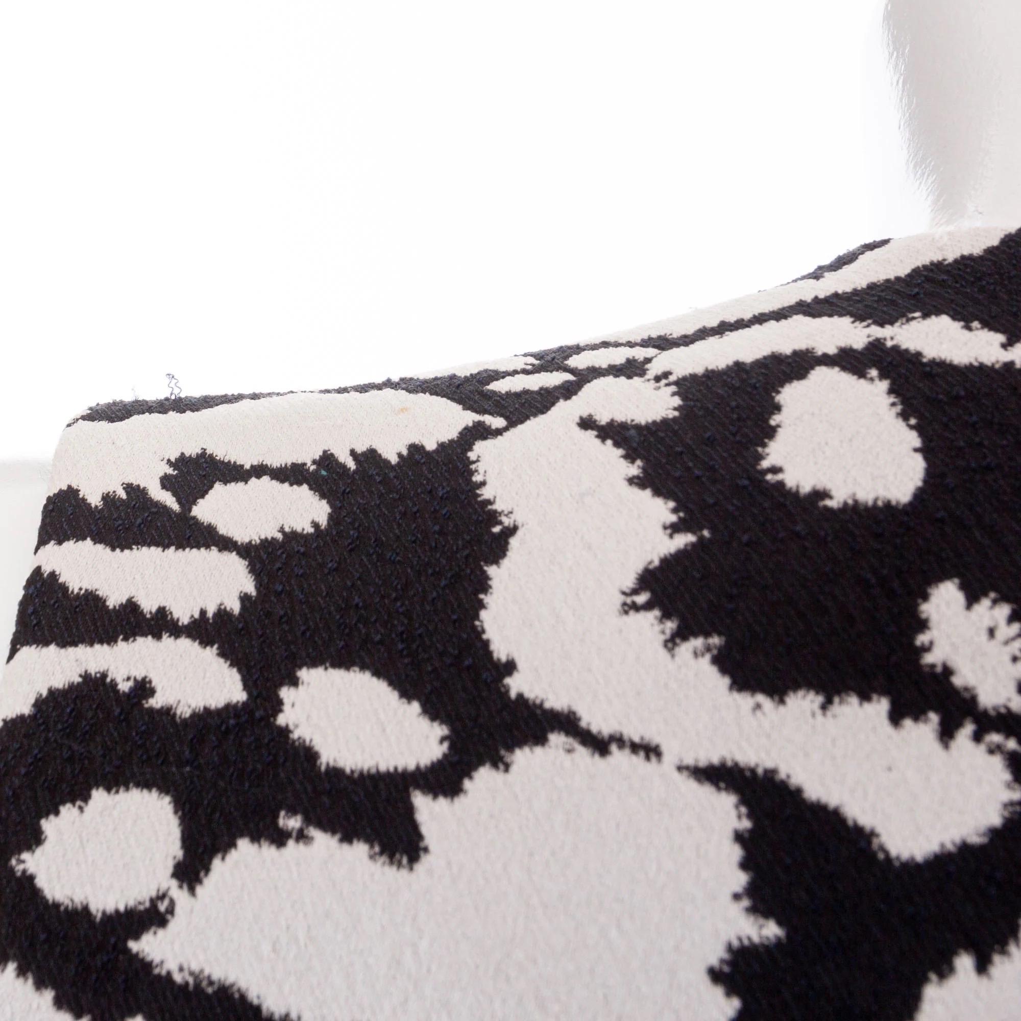 Christian Dior - Vestito jacquard con stampa leopardo in vendita 2