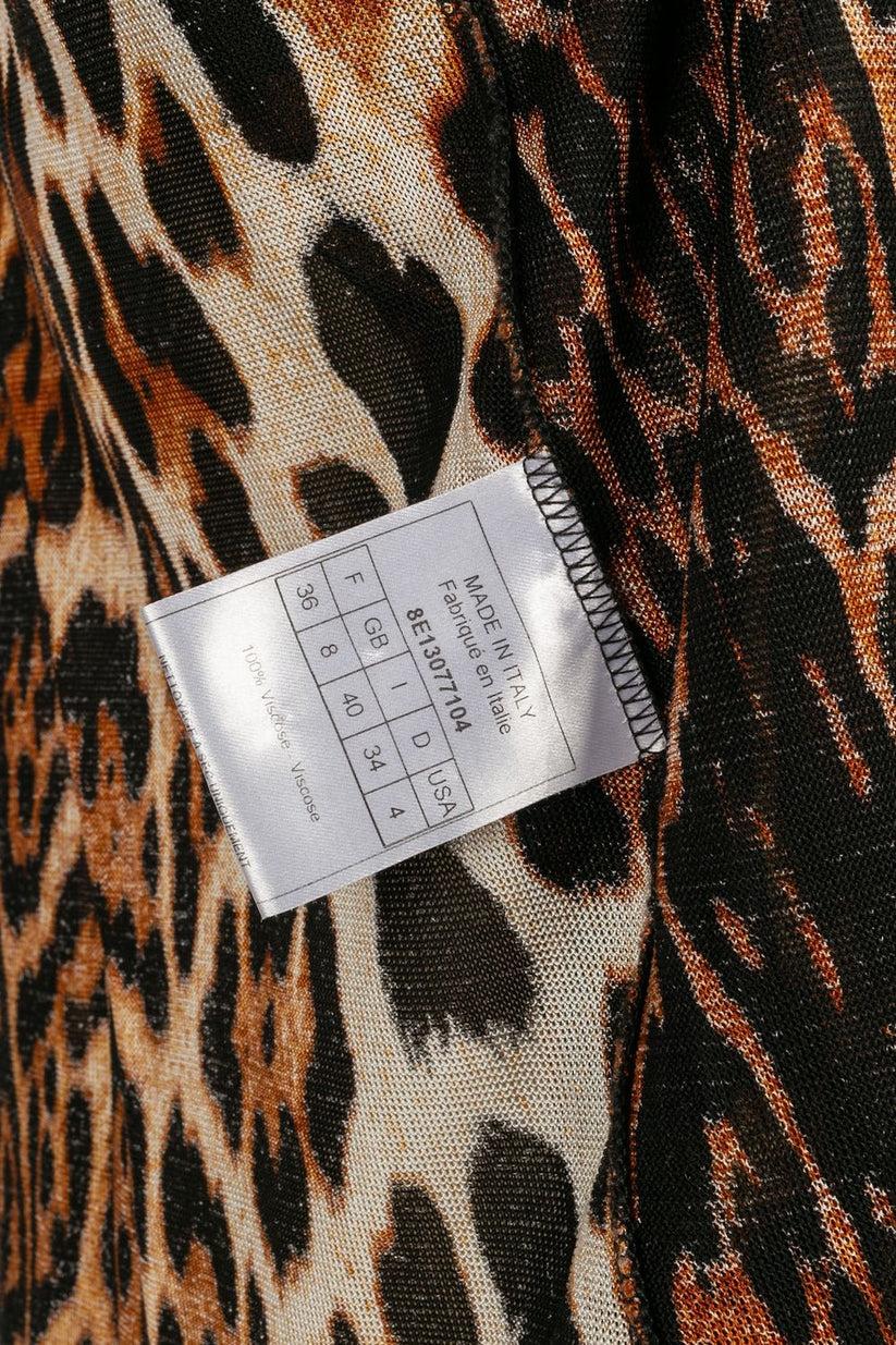 Christian Dior Leopard Print Top and Cardigan Set, 2008 7