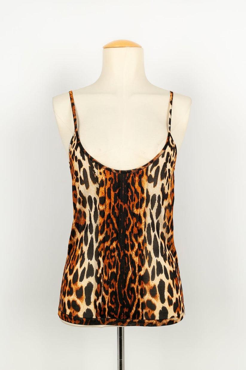 Christian Dior Leopard Print Top and Cardigan Set, 2008 1