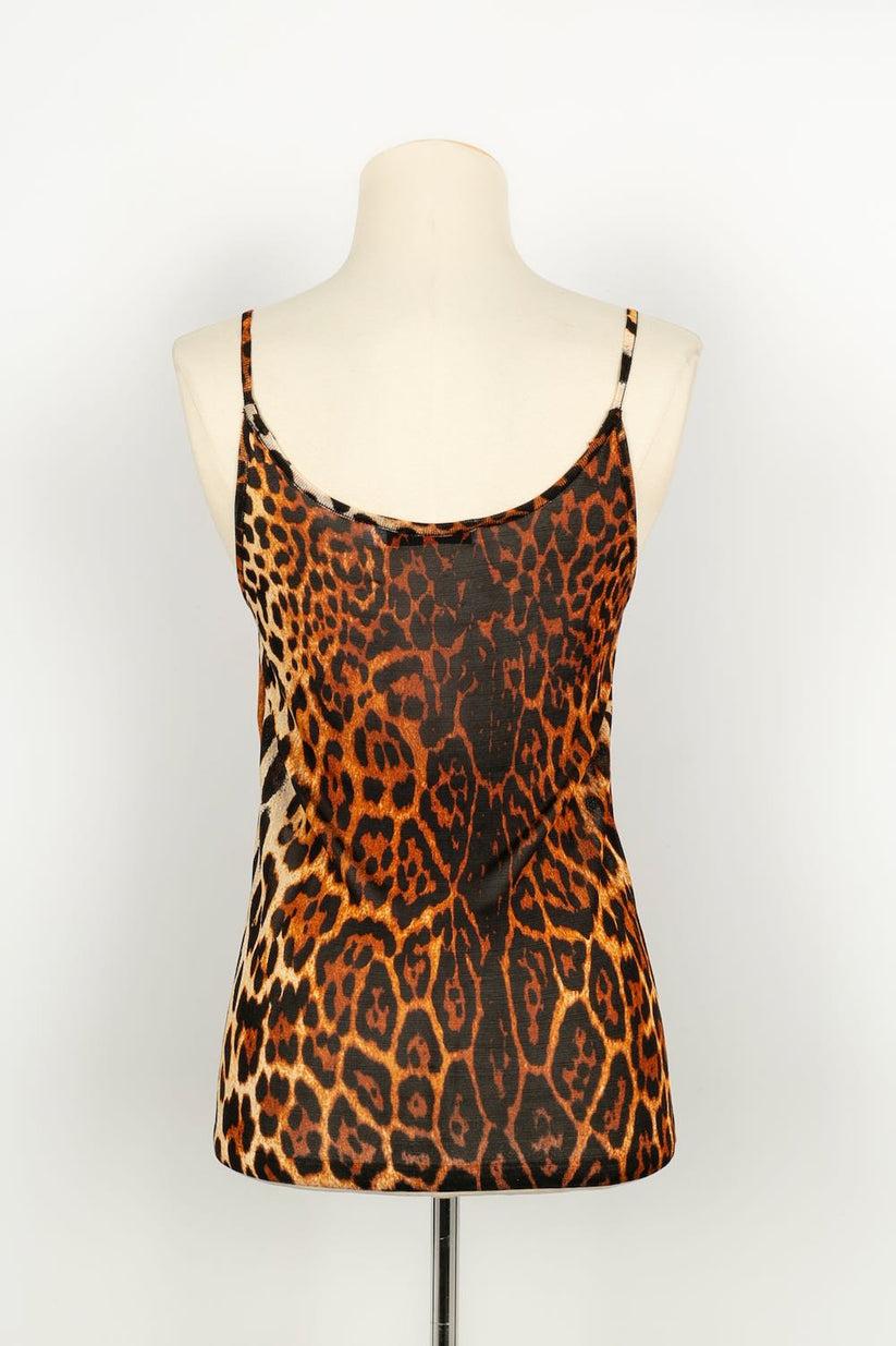 Christian Dior Leopard Print Top and Cardigan Set, 2008 2