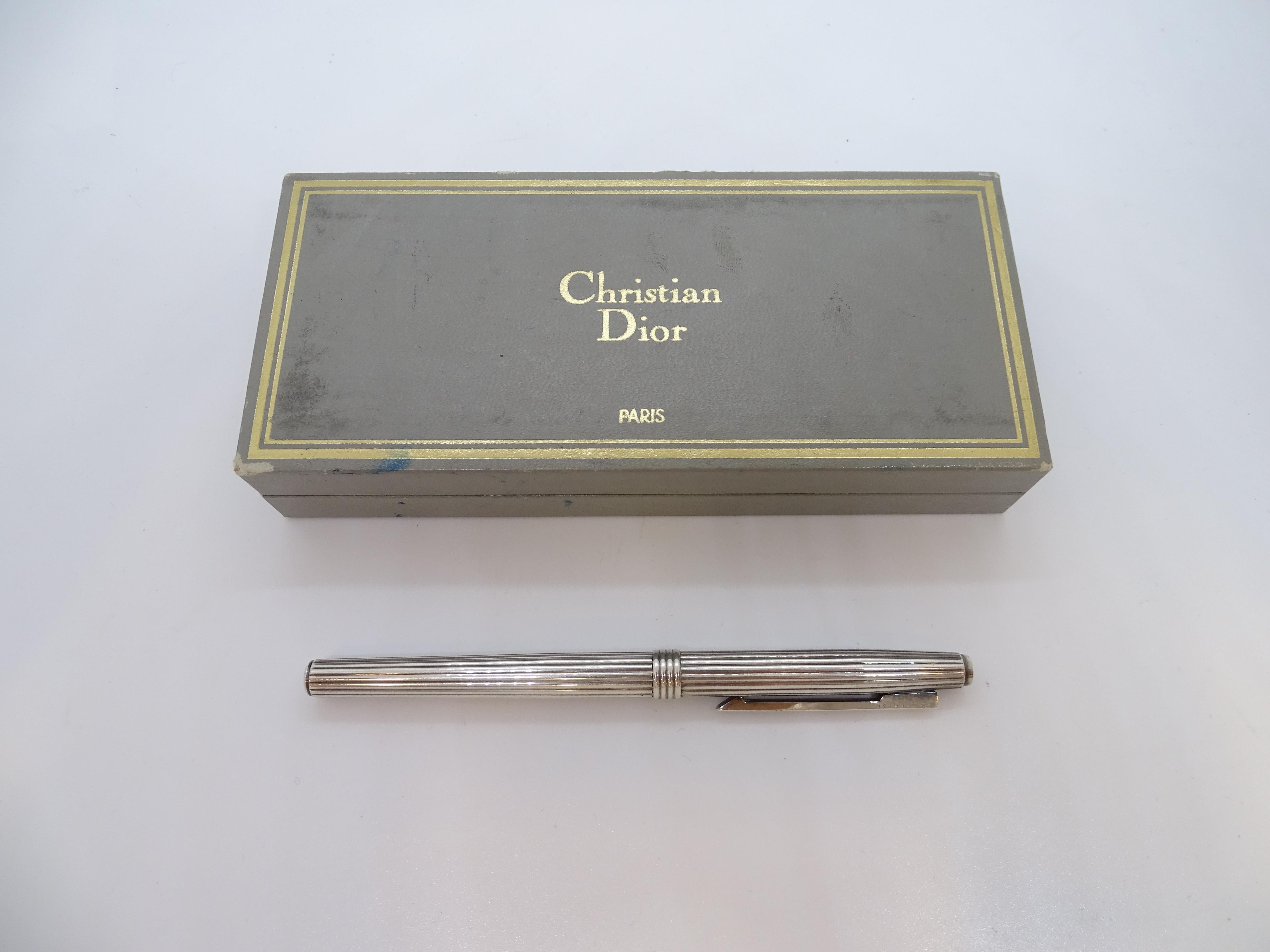 Christian Dior LES STYLOS 925 SILBER Kugelschreiber im Angebot 6