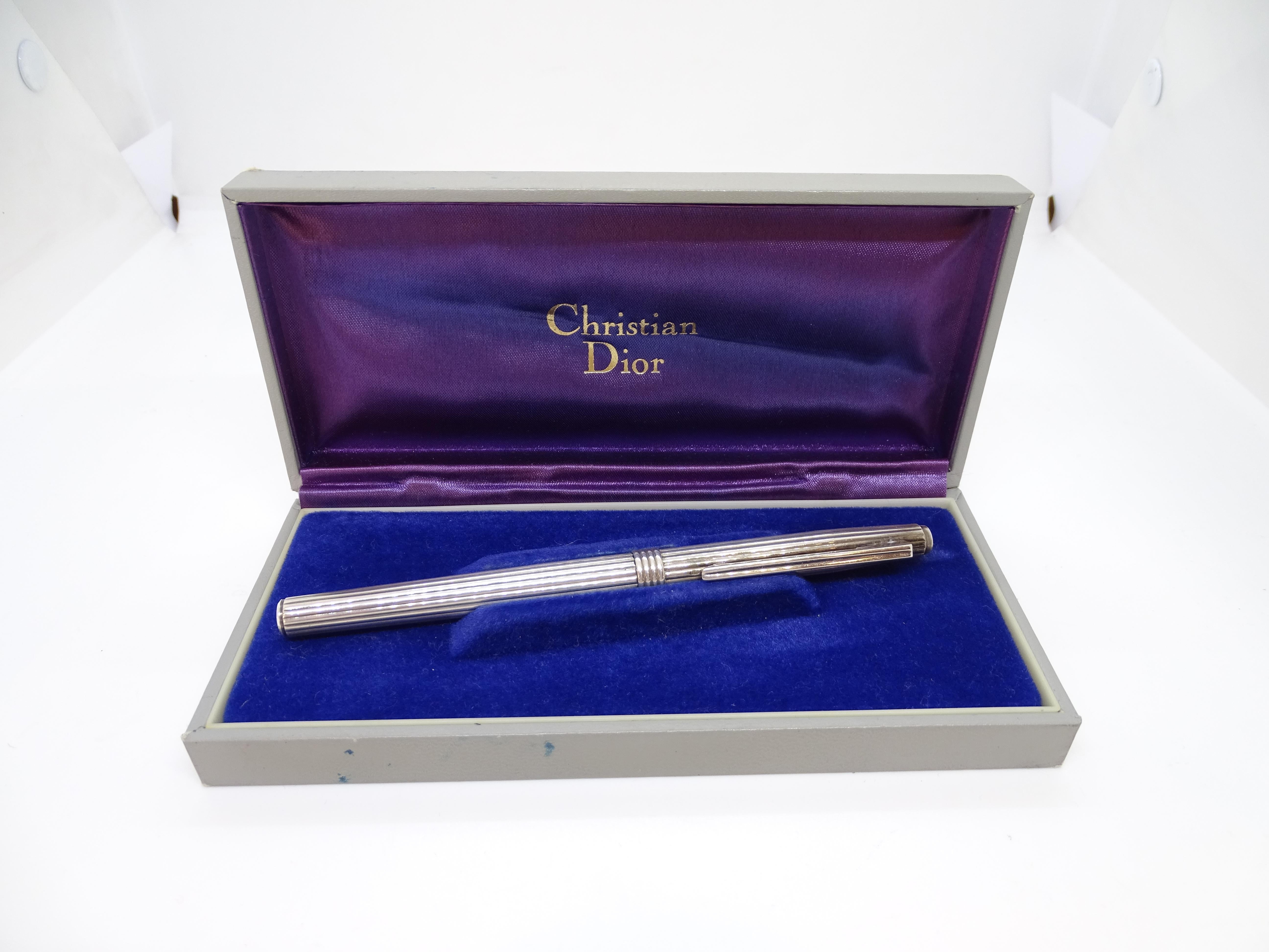 Christian Dior LES STYLOS 925 SILBER Kugelschreiber im Angebot 4