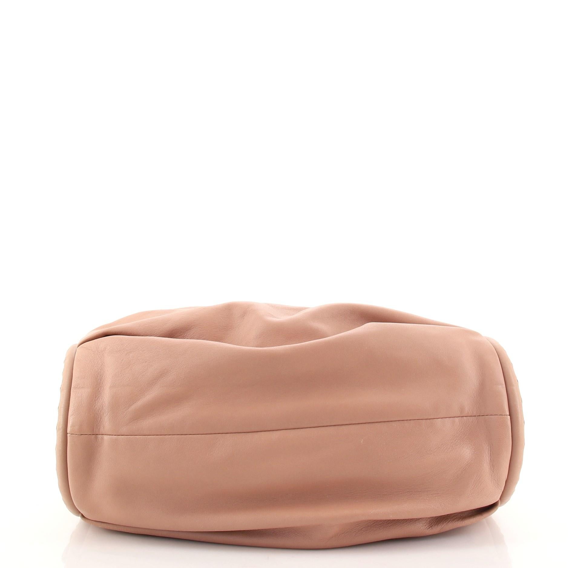 Marron Christian Dior - Sac à main Libertine en cuir petit modèle