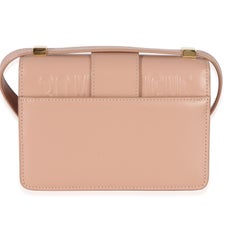 Christian Dior Light Pink Smooth Calfskin Micro 30 Montaigne Flap Bag
