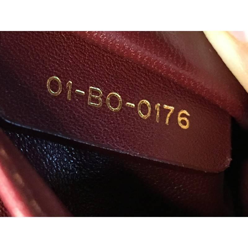 Women's or Men's Christian Dior Lily Bowling Bag Cannage Quilt Lambskin Mini