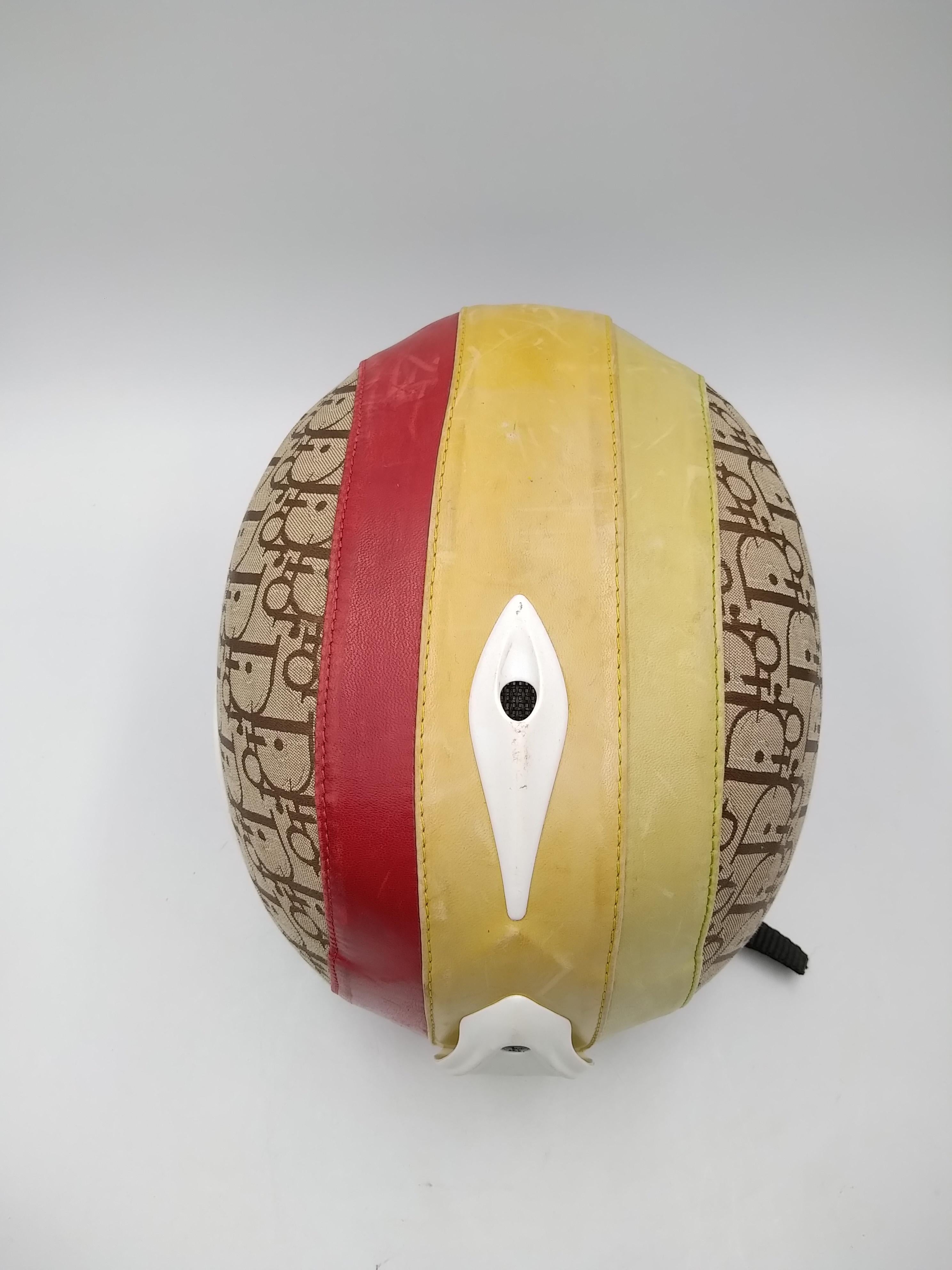 Christian Dior Limitierte Auflage Multicolor Rasta Trotter Alpiner Sport Helm für Damen oder Herren im Angebot