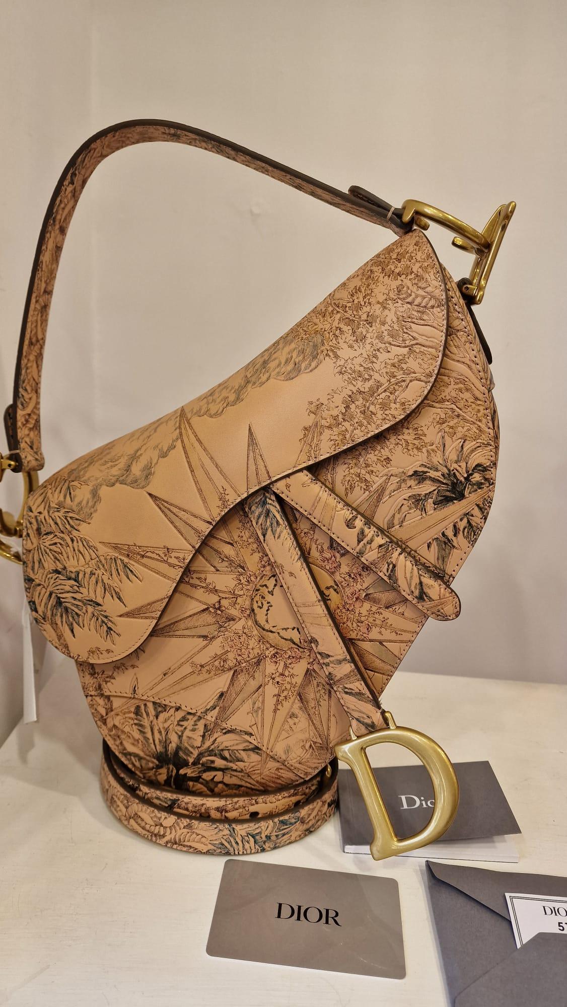 Christian Dior limited edition saddle bag NWOT 1