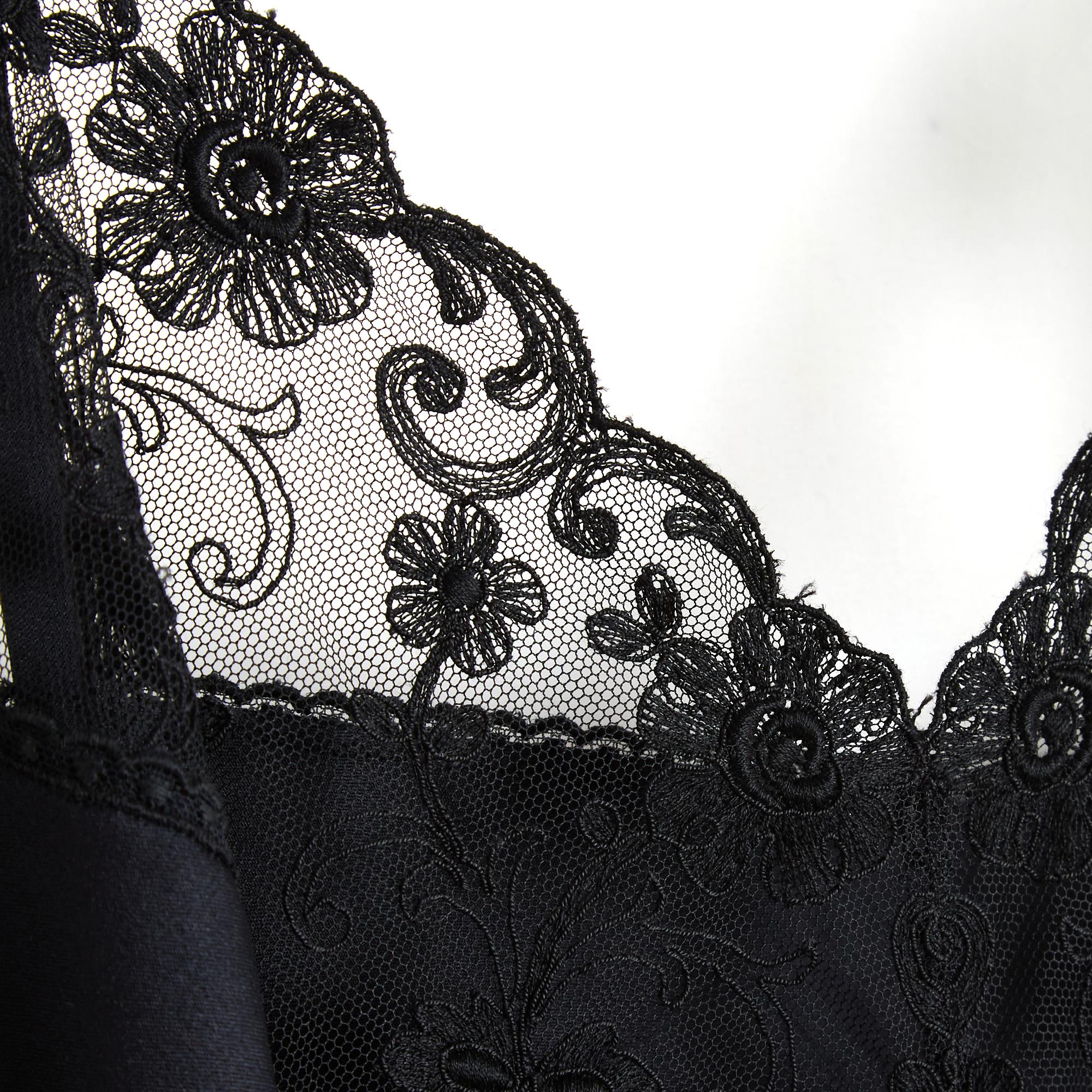Nero Christian Dior Lingerie 1985 Robe Combinaison FR38 Rosa Raso Slip Dress UK10 US in vendita