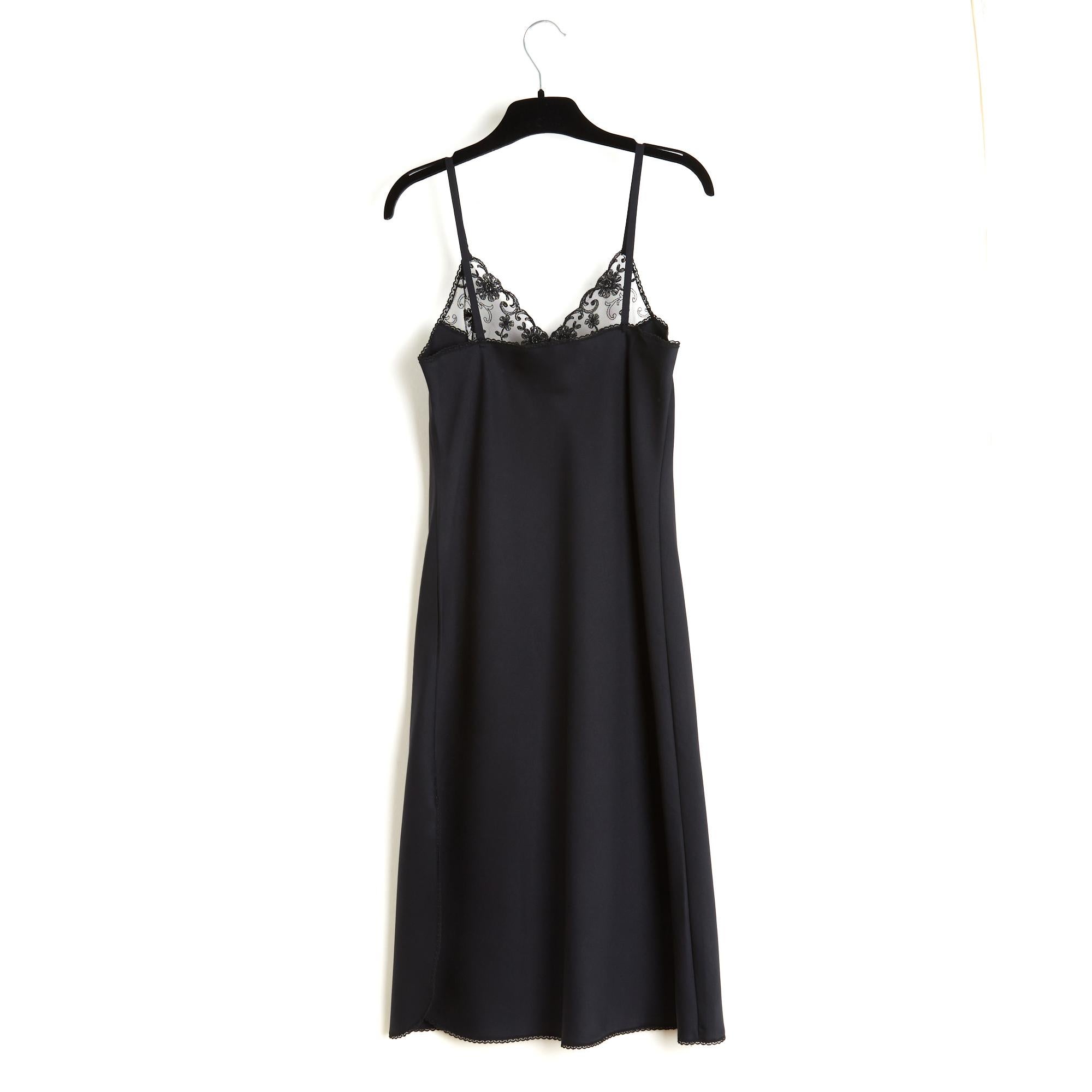 Christian Dior Lingerie 1985 Robe Combinaison FR38 Rosa Raso Slip Dress UK10 US in vendita 3
