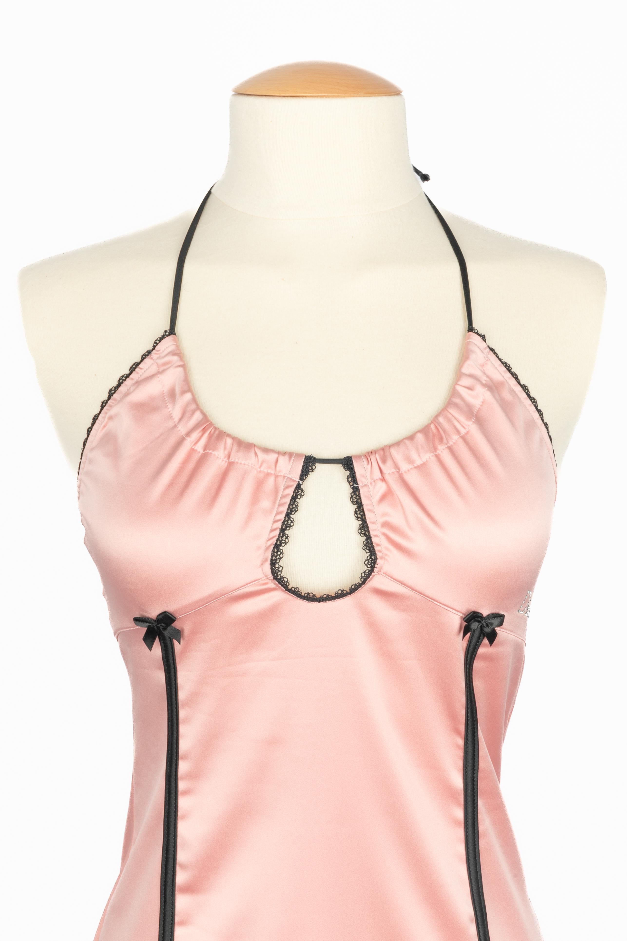 Conjunto de lencería Christian Dior Naranja en venta