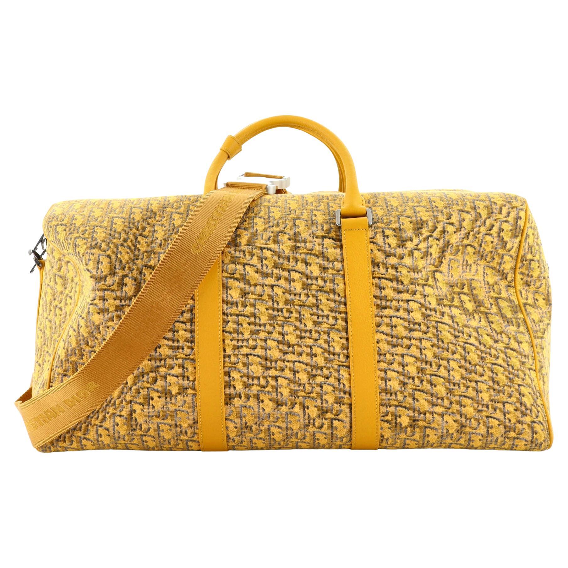 Chrsitian Dior Lingot travel duffel luggage bag