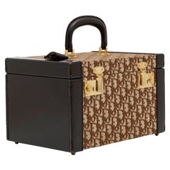 Christian Dior Logomania Vanity Trotter Travel Trunk Case