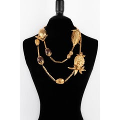 Christian Dior Long Sautoir Necklace