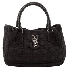 Christian Dior Lovely Tote Cannage Quilt Nylon