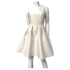 Christian Dior Tief ausgeschnittenes Seidenkleid