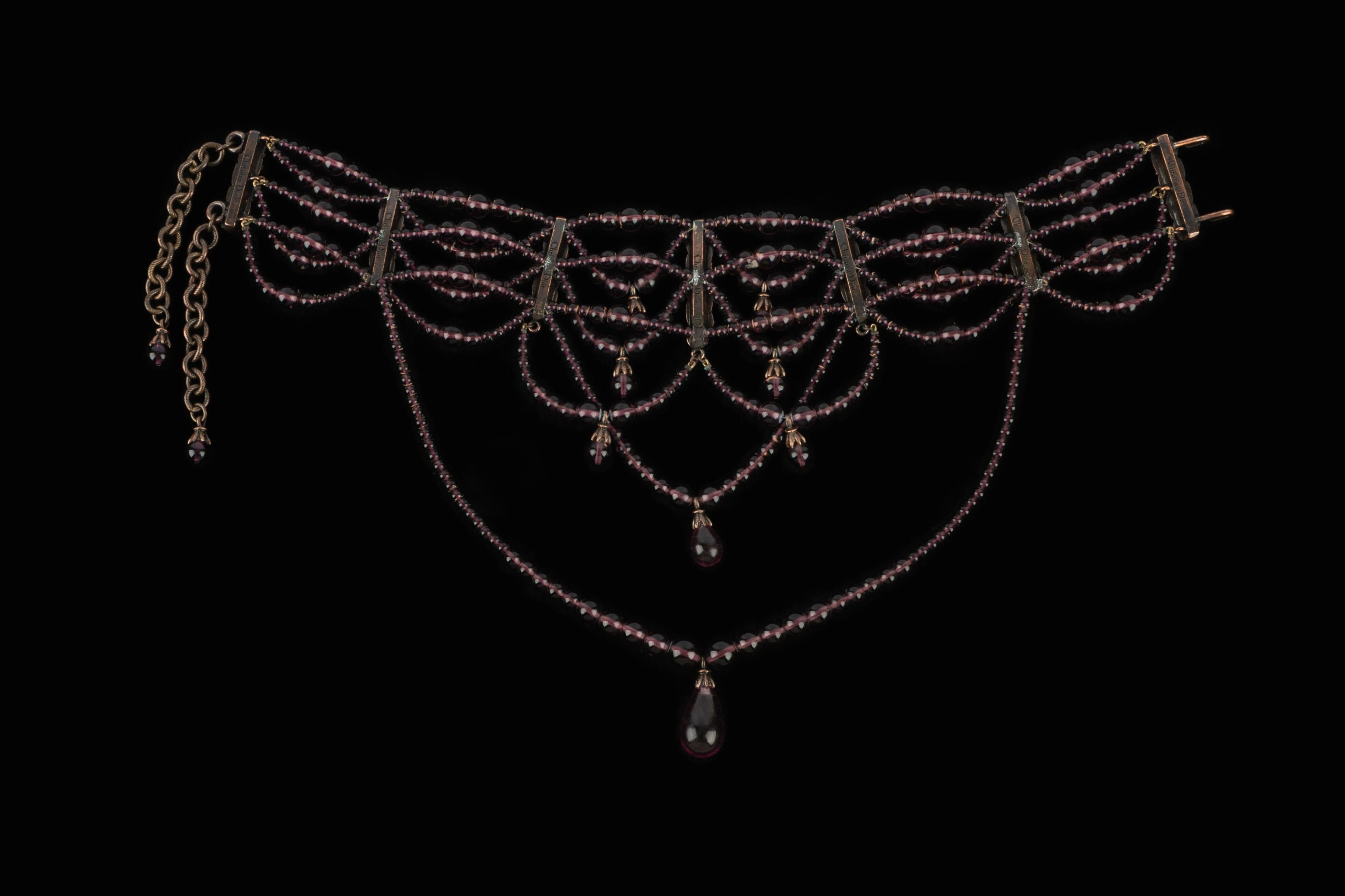 Collar Christian Dior Maasai en Excelente Estado en SAINT-OUEN-SUR-SEINE, FR