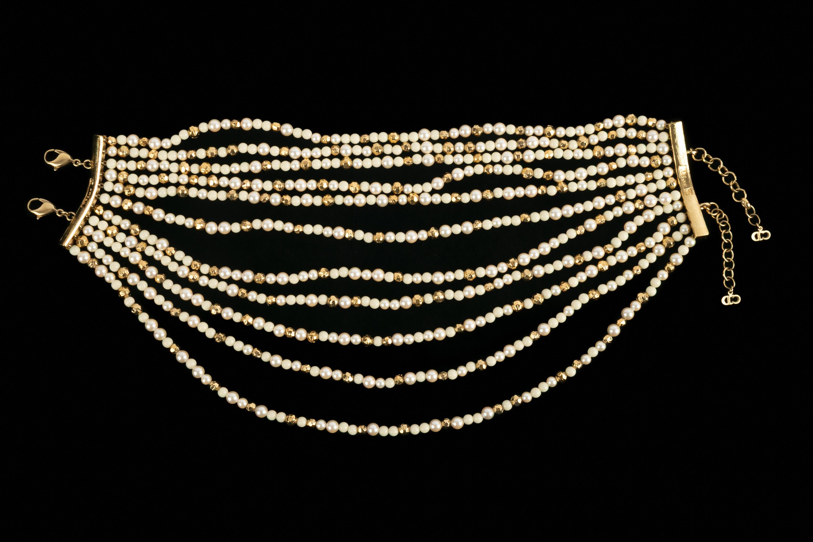 Collar Christian Dior Maasai en Excelente estado para la venta en SAINT-OUEN-SUR-SEINE, FR
