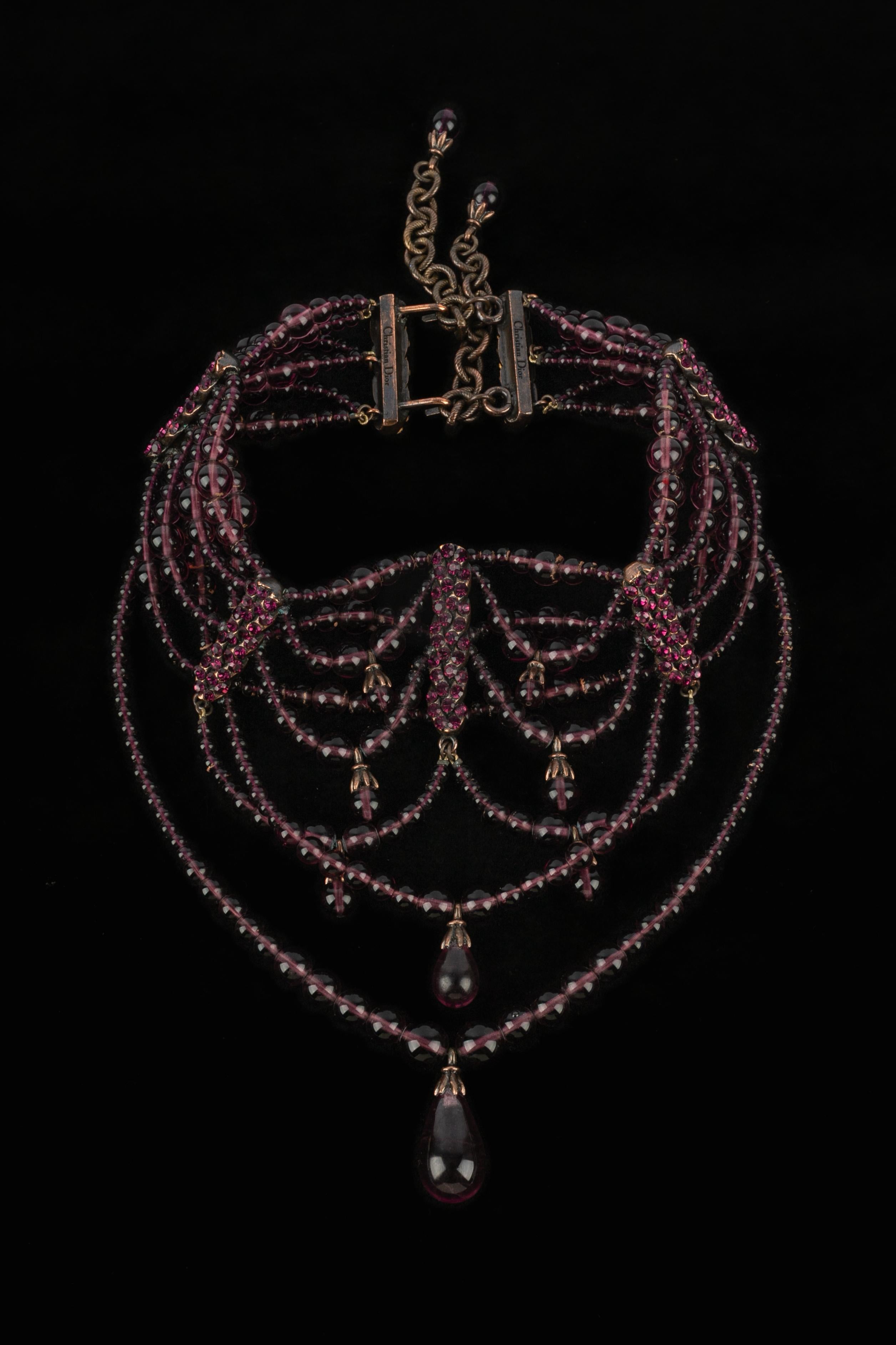 De las mujeres Collar Christian Dior Maasai