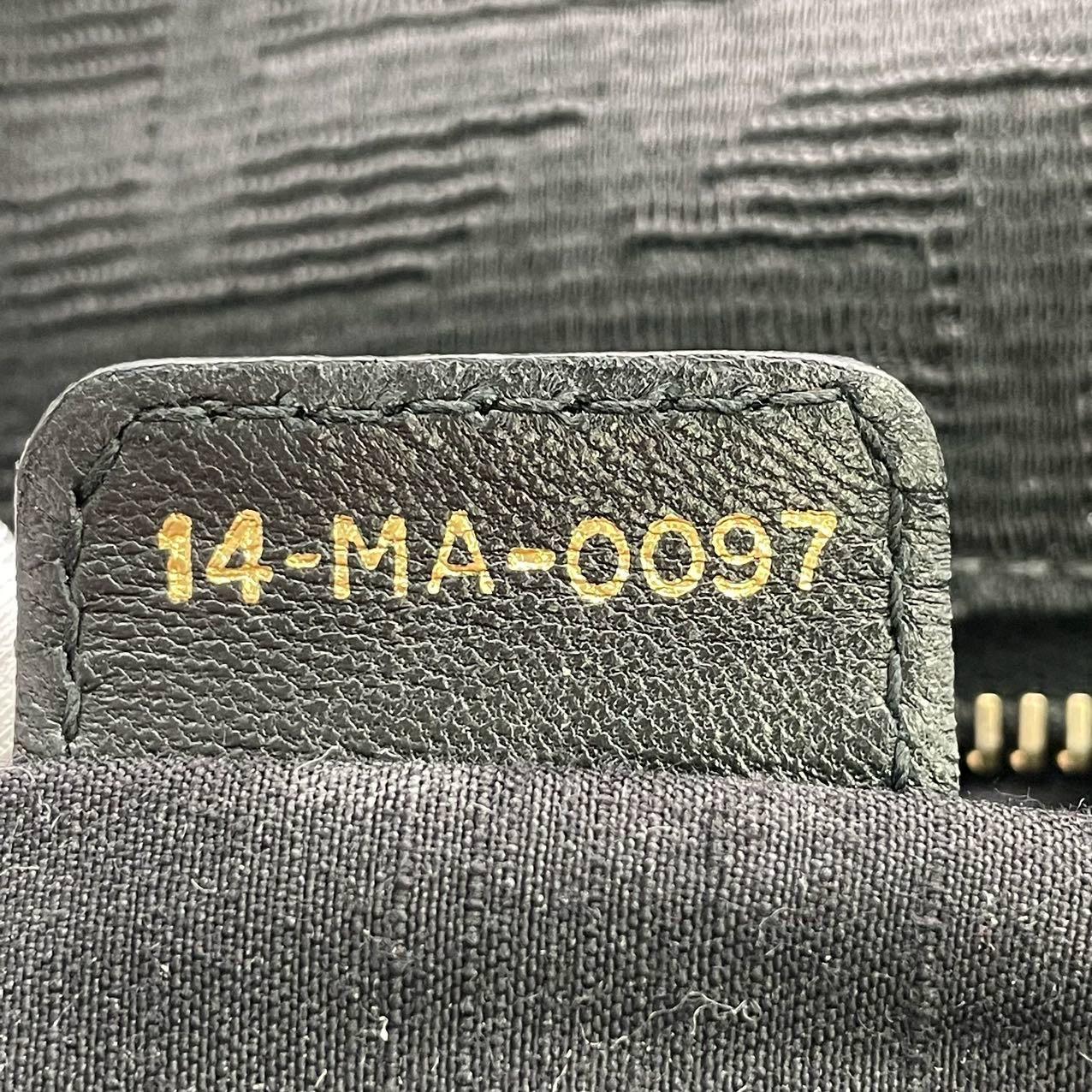 Christian Dior Macros Borsa in tela con rivestimento in cannage in nero in vendita 6