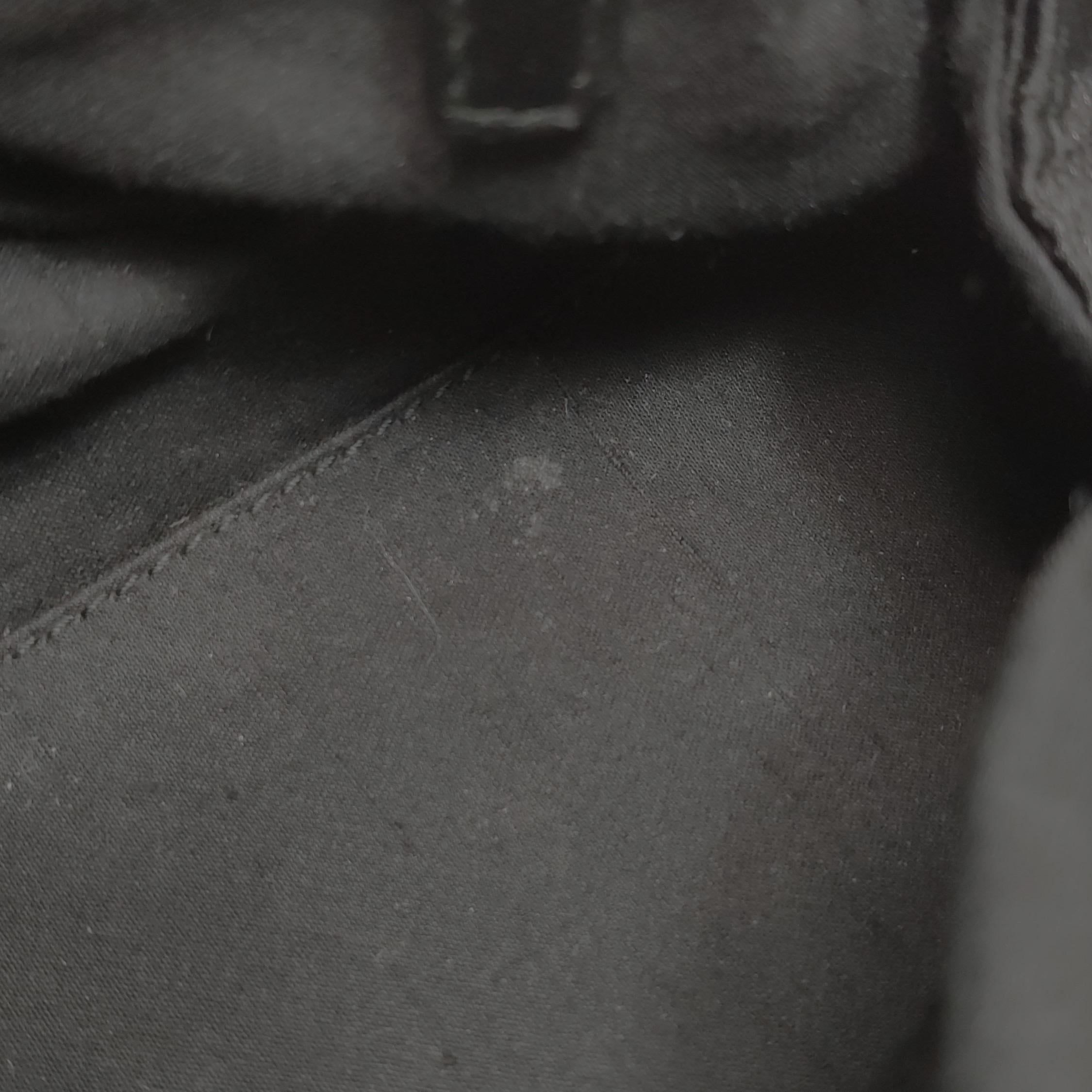 Christian Dior Macros Borsa in tela con rivestimento in cannage in nero in vendita 8