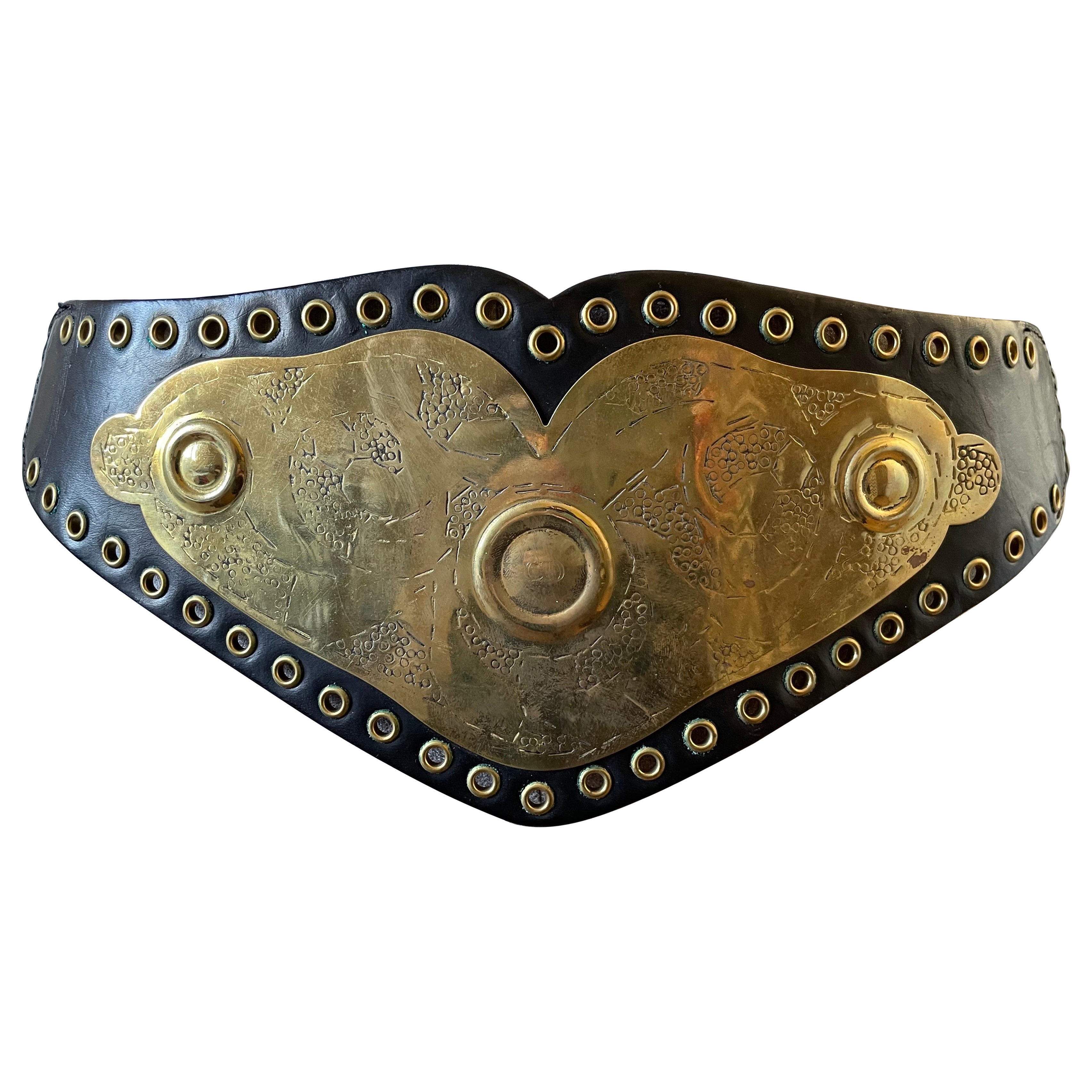 CHRISTIAN DIOR Magnificent belt model « Boxing champion » parade