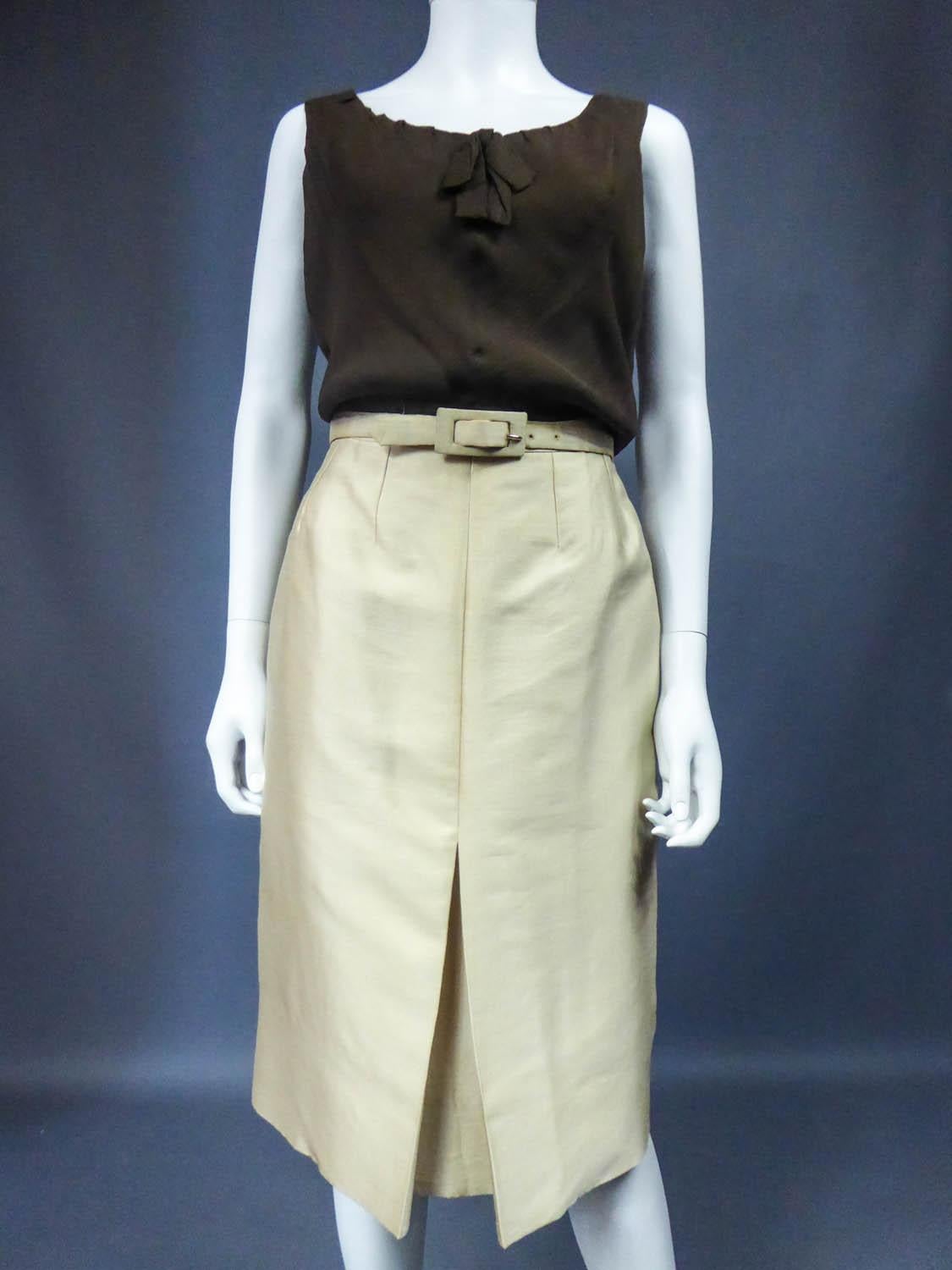 Christian Dior/Marc Bohan Skirt Suit Set numbered 40314 / 41778 Circa 1962 7
