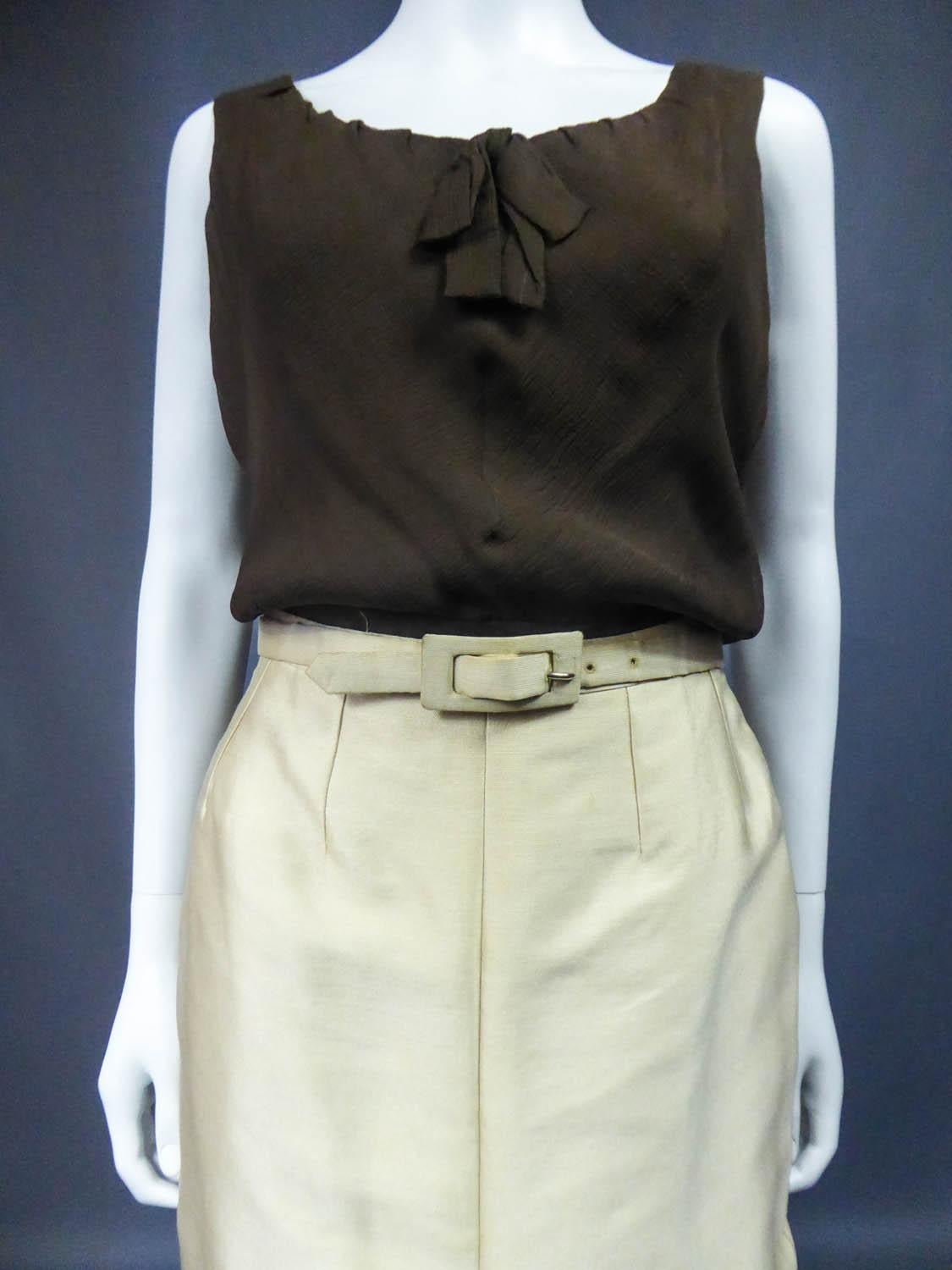 Christian Dior/Marc Bohan Skirt Suit Set numbered 40314 / 41778 Circa 1962 8