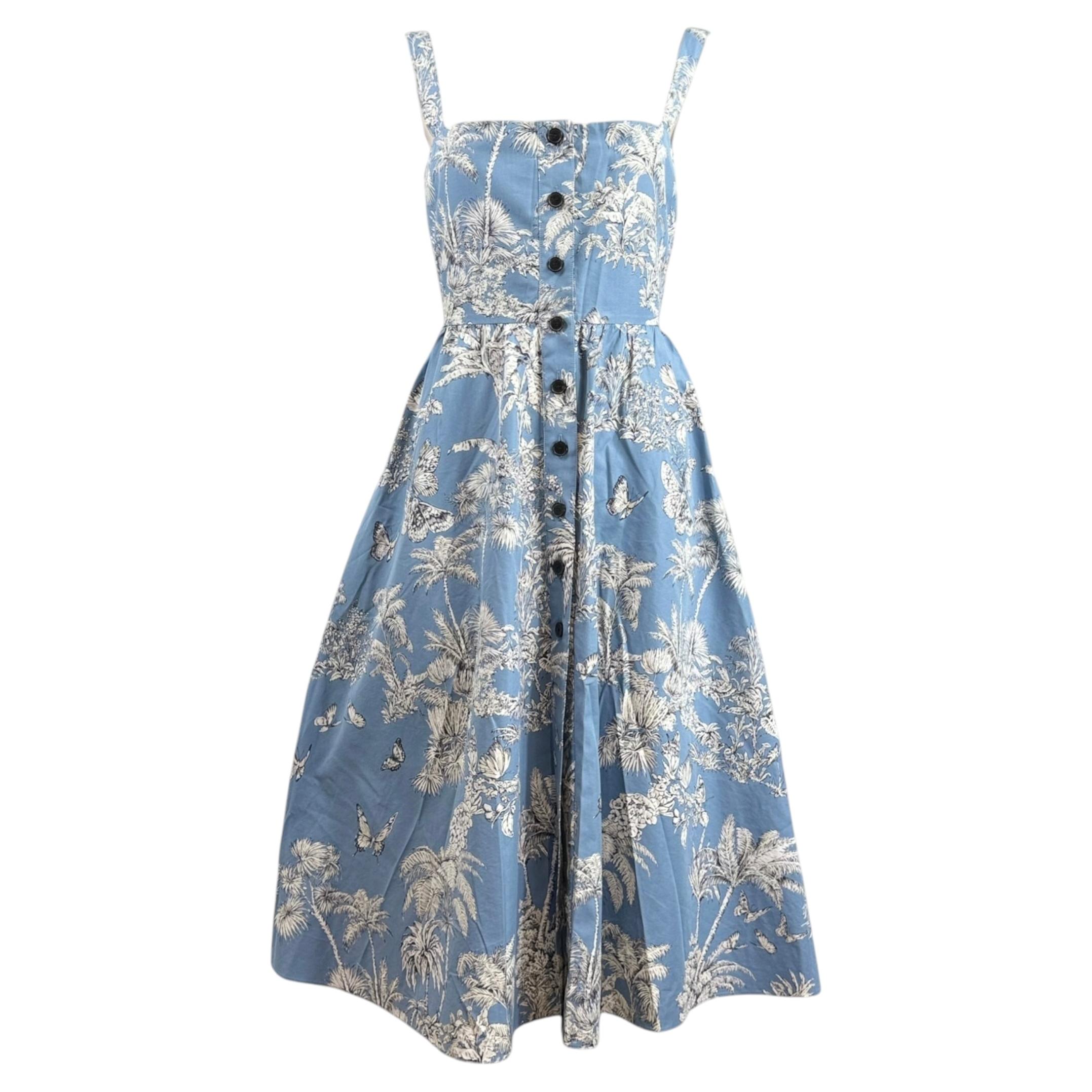 Christian Dior Maria Grazia Chiuri 2025 Jouy Canvas dress