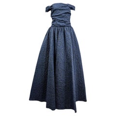 Christian Dior Maria Grazia Chiuri Fall 2019 Look 79 Maxi dress navy black