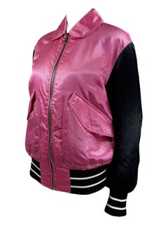 Christian Dior Maria Grazia Chiuri Spring 2022 Look 39 Black Pink bombers