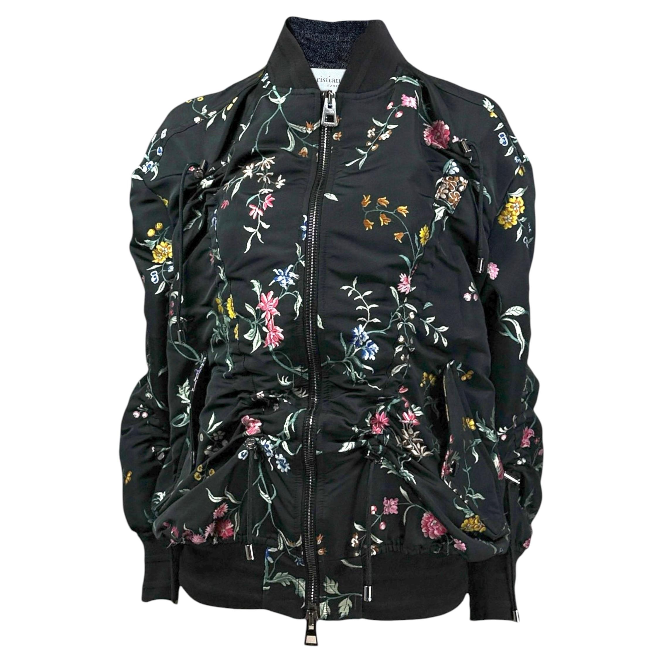 Christian Dior Maria Grazia Chiuri Spring 2033 Look 64 Bombers floral jacket