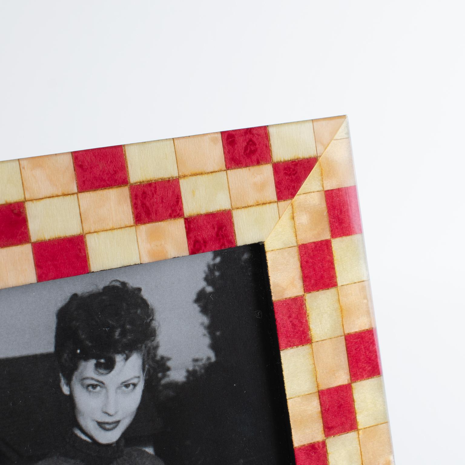 Marco de marquetería Christian Dior, hacia 1980 finales del siglo XX en venta