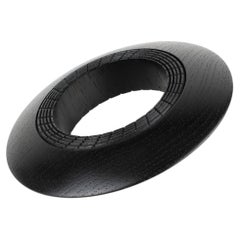 Christian Dior Bracelet jonc en bois sculpté « Massive Flying Saucer »