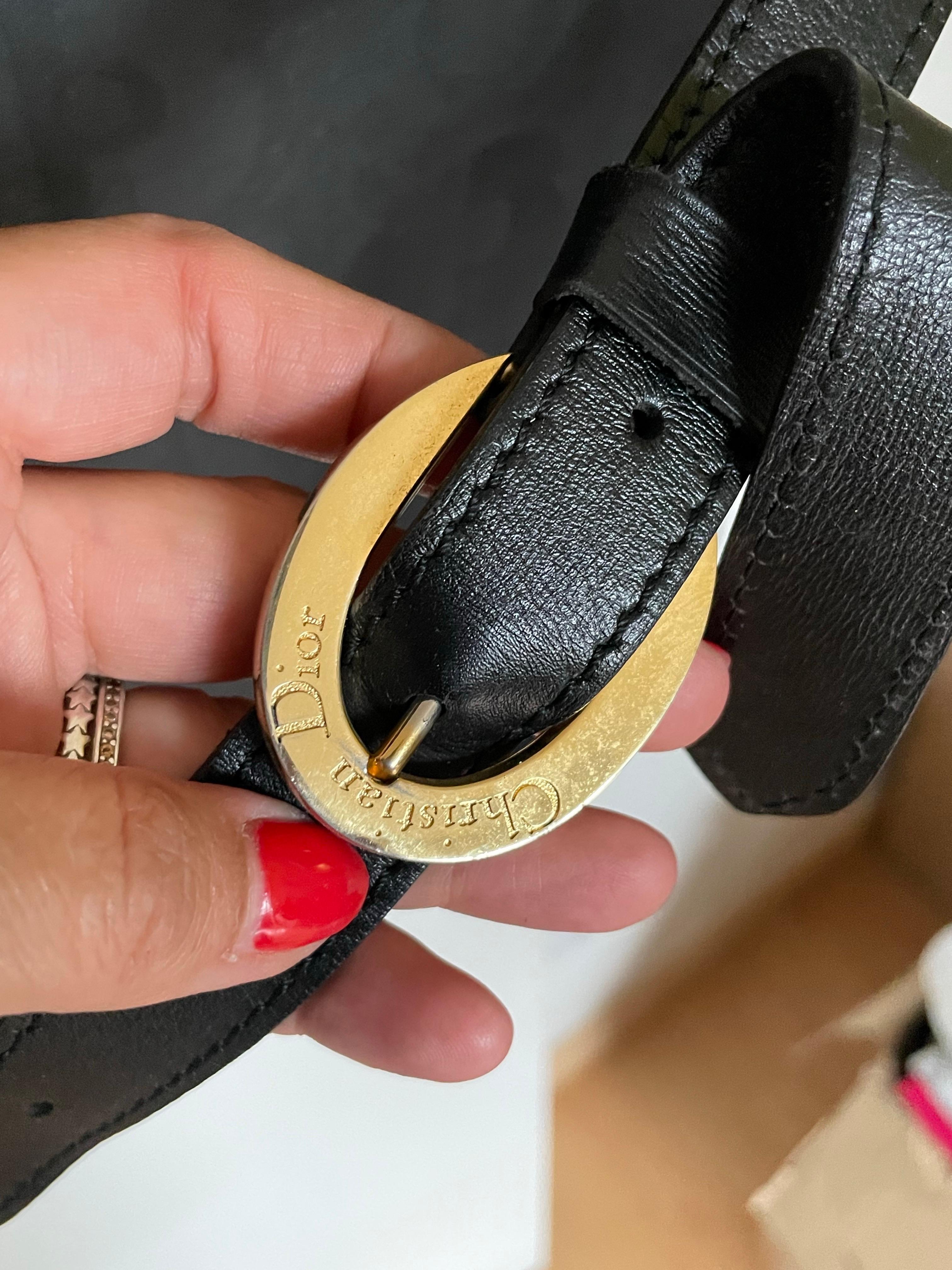 Noir CHRISTIAN DIOR Mallette de transport pour vêtements Maxi monogramme en vente