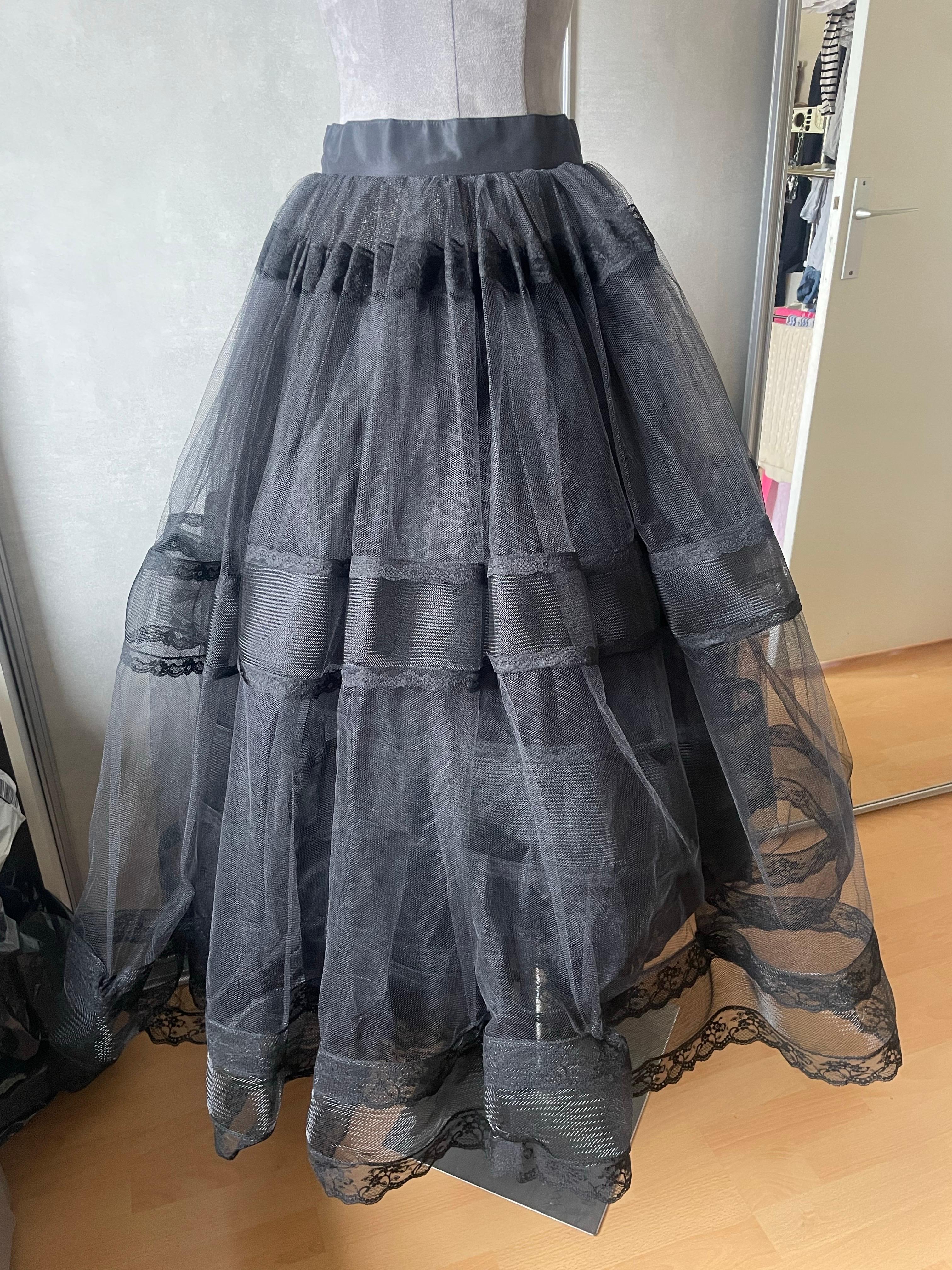 CHRISTIAN DIOR Maxi FALDA de tul vintage en venta 5