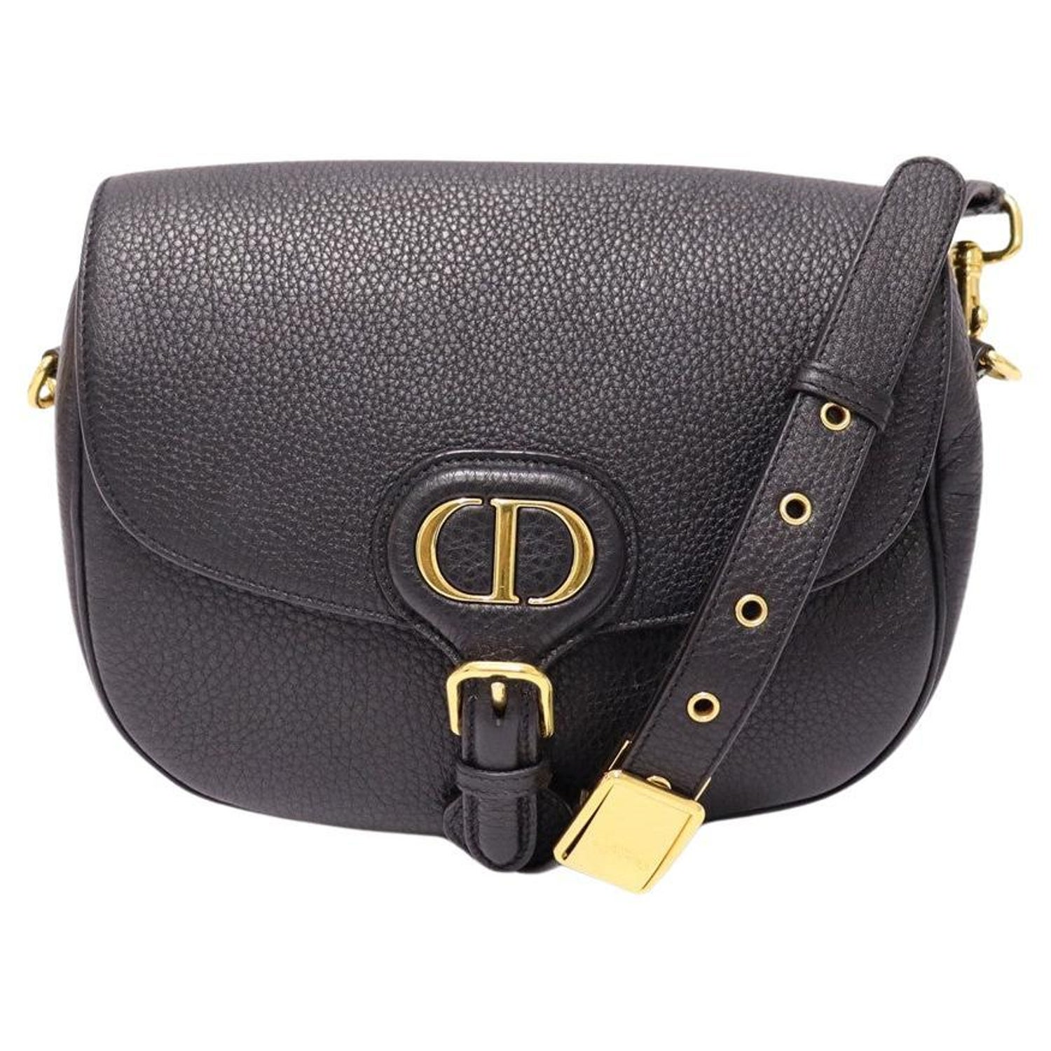 Christian Dior Bobby Medium Bag Calfskin (Dark Tan) Pre-owned!