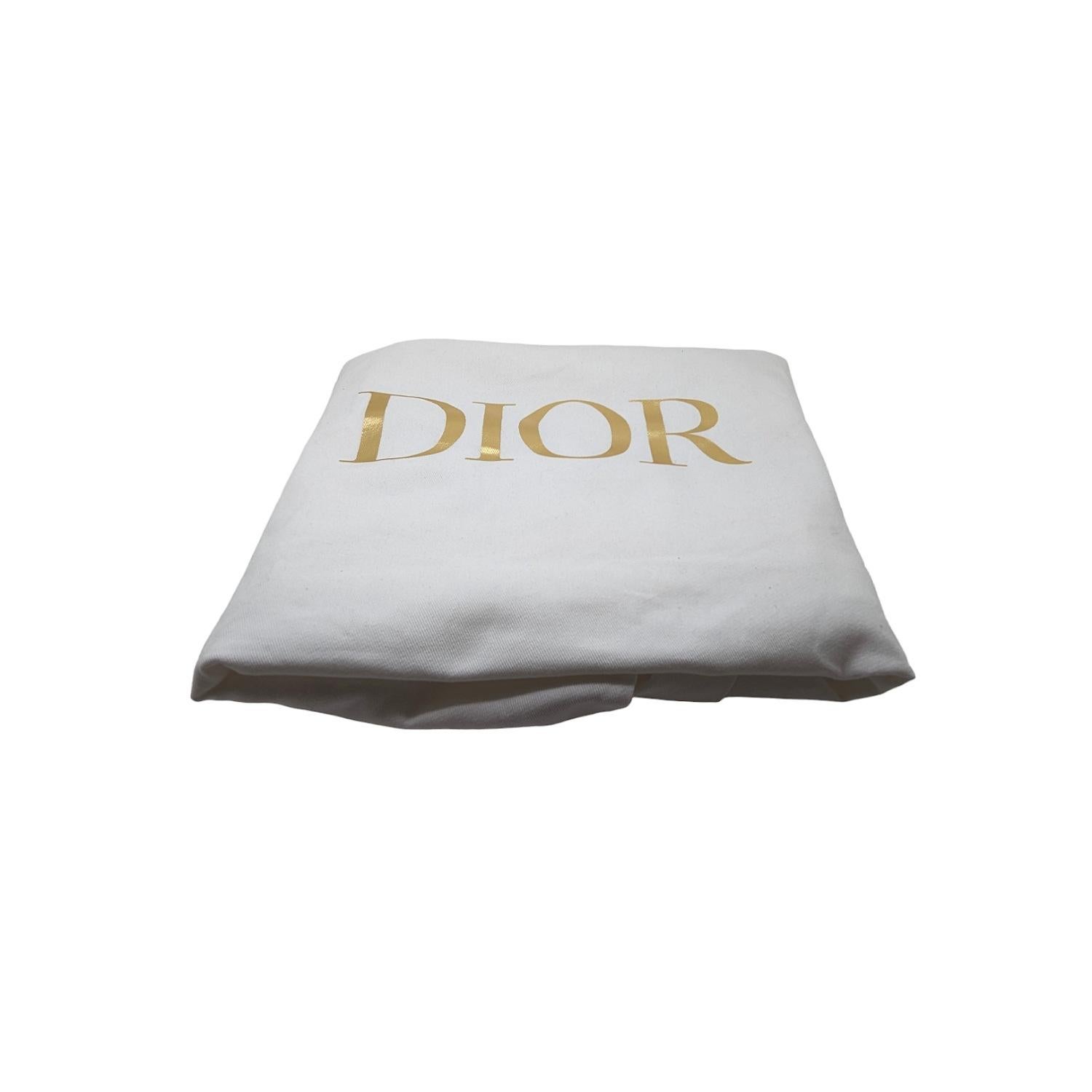 Christian Dior Medium Graue schräge Buchtasche im Angebot 6