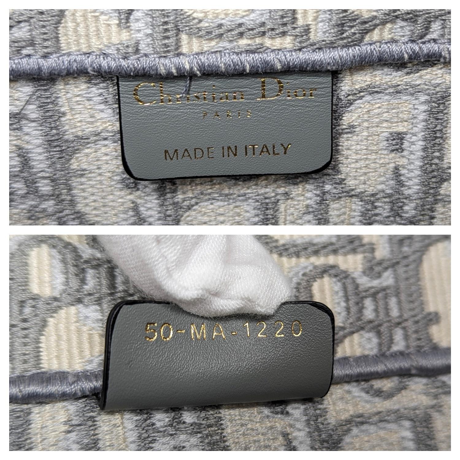 Christian Dior Medium Graue schräge Buchtasche im Angebot 5