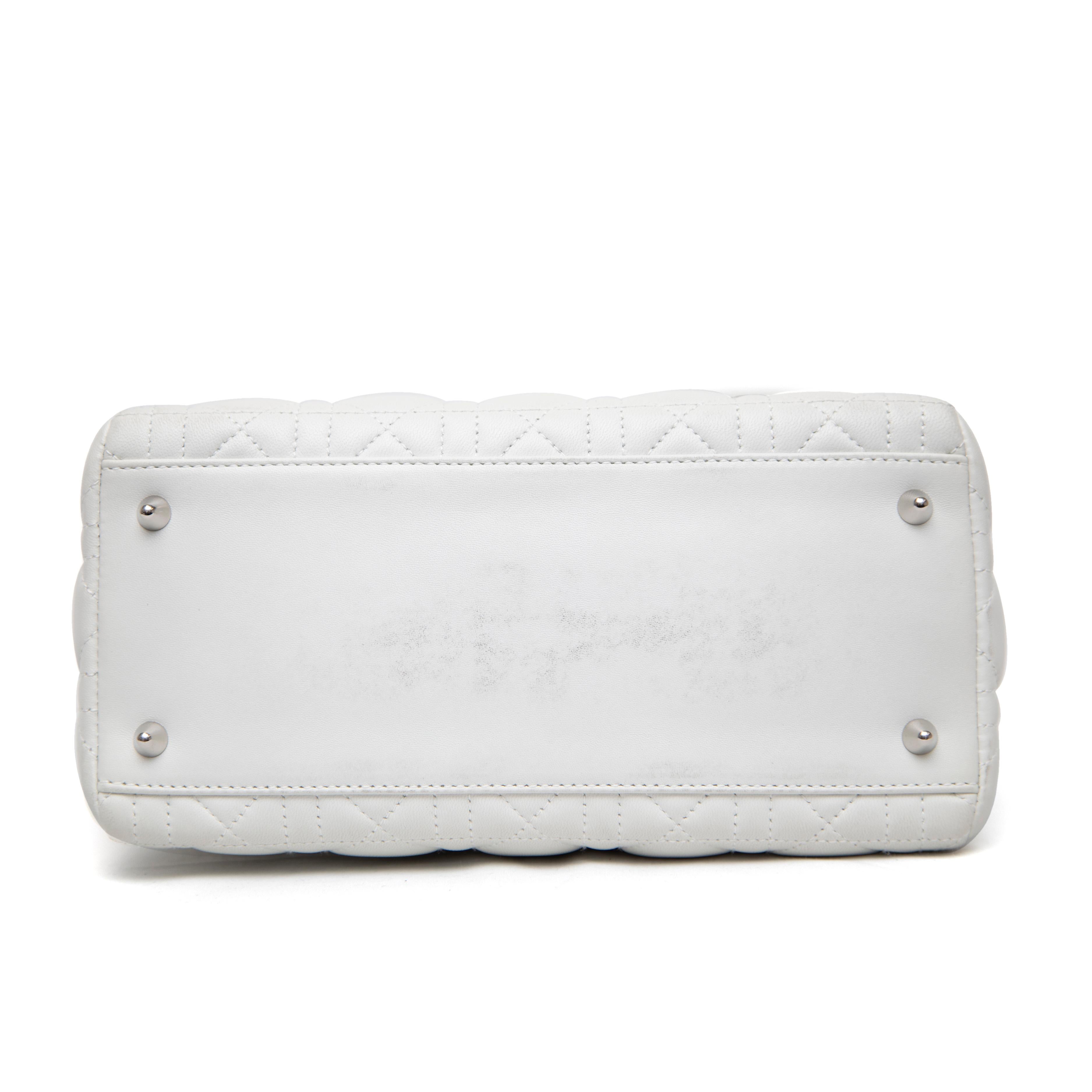 Christian Dior Medium Lady Dior, 2010 In Good Condition For Sale In West Hartford, CT