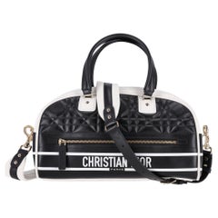 Christian Dior Medium Leather Vibe Bowling Bag