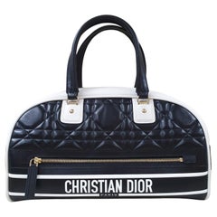 Used Christian Dior Medium Vibe Zip Bowling Bag