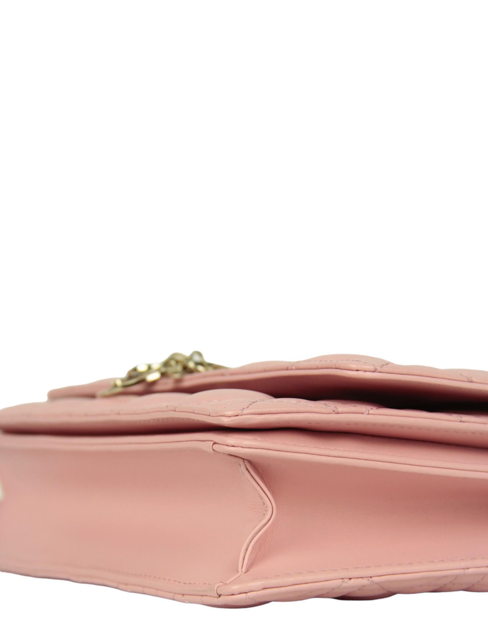 Christian Dior Sac à bandoulière Miss Dior rose cannage matelassé à poignée supérieure Pour femmes en vente