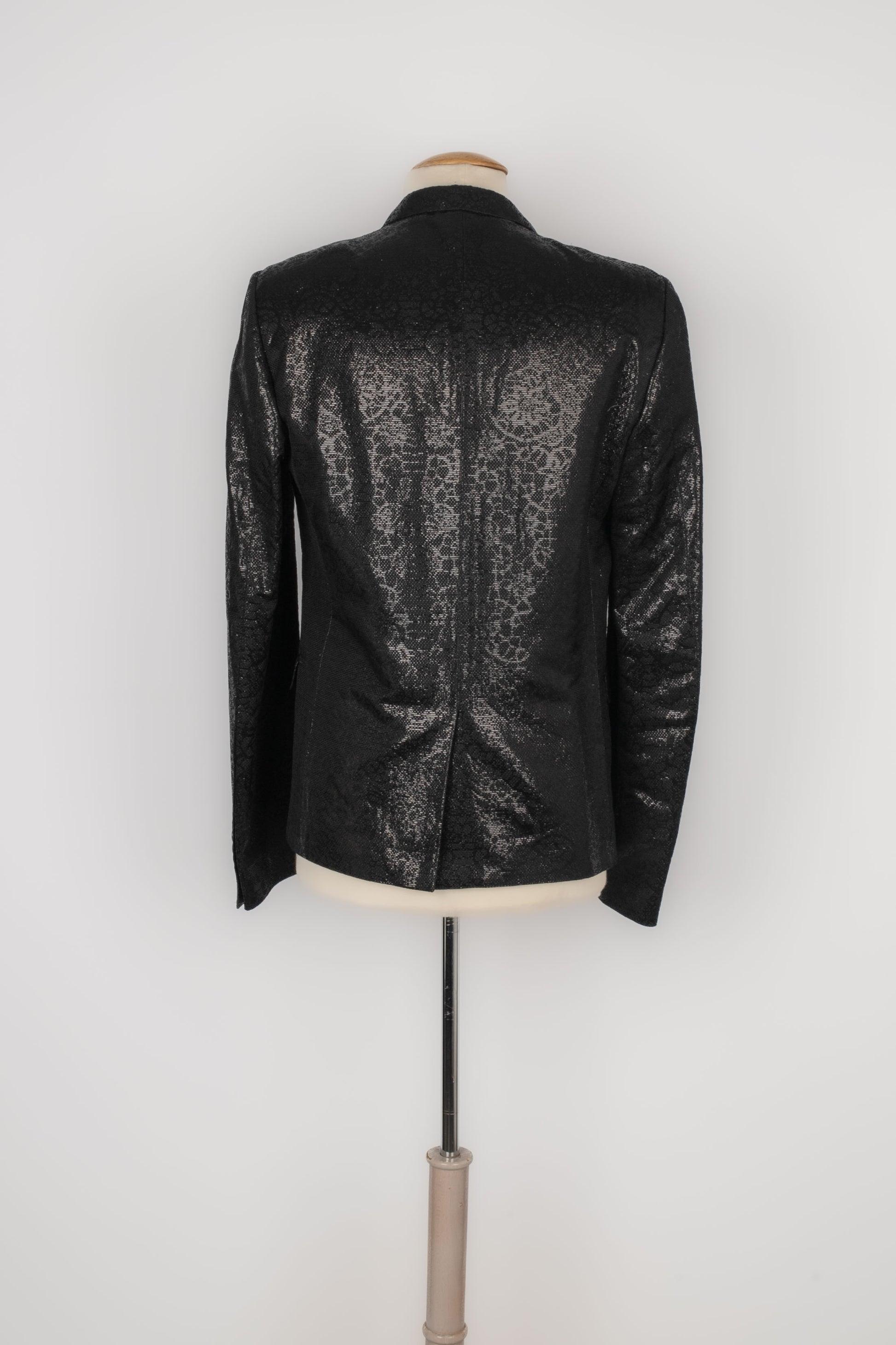 Nero Giacca in tessuto da uomo Christian Dior in vendita
