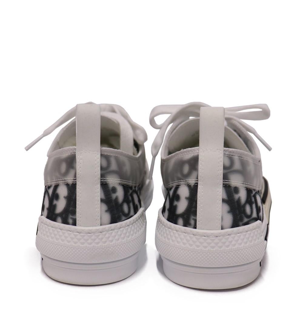 Christian Dior Men's Oblique Net And PVC B23 Low Top Sneakers Size EU 43.5 For Sale 1