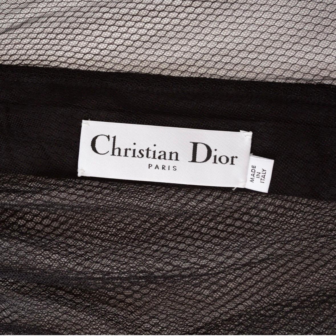 Christian Dior Bomberjacke aus Mesh-Logo  im Angebot 3
