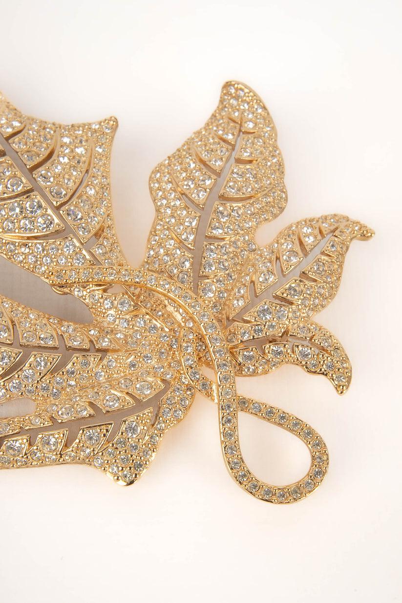 Women's Christian Dior Metal Brooch For Sale